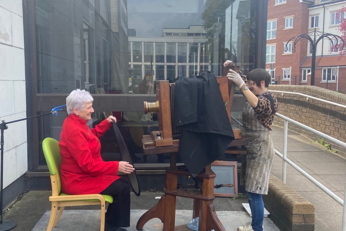 Photographs taken with a huge Victorian camera go on exhibition at Nuneaton Library before coming to Compton Verney in October